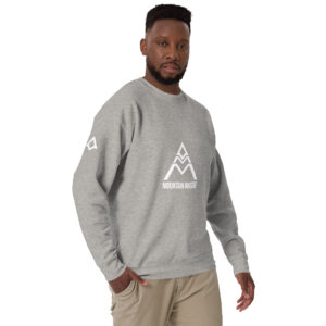 Mountain Massif Summit Premium Sweatshirt – grey, unisex